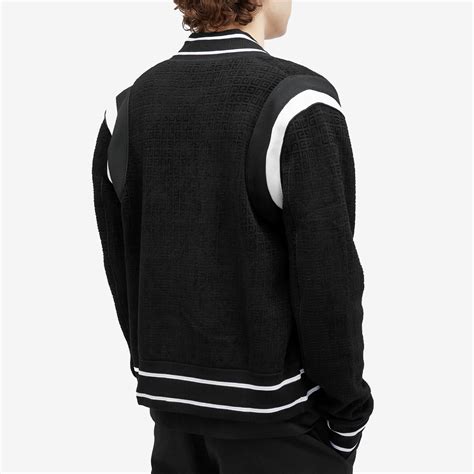 givenchy knitted bomber jacket|men cropped bomber jacket.